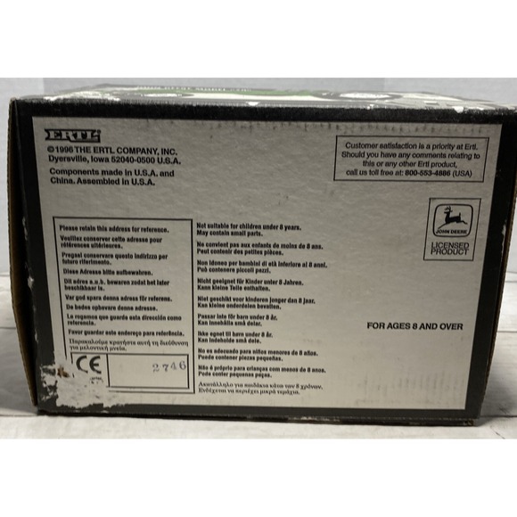 John Deere Model "70" Die Cast Tractor  Numbered With Box 10th Anniversary - Picture 7 of 13